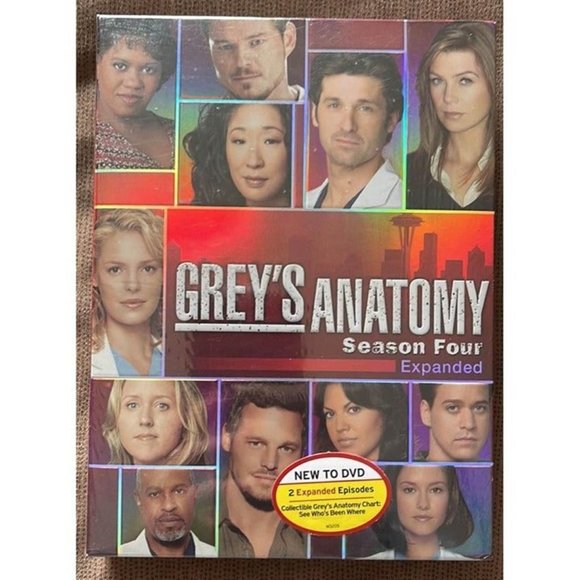 Grey's Anatomy: Season Four (New, Expanded) - DVD - Picture 1 of 2
